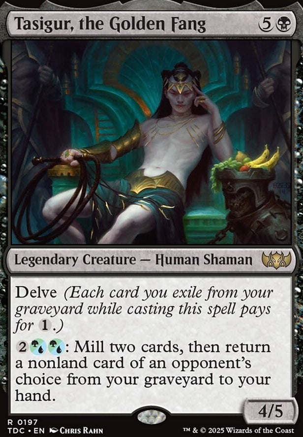 Tasigur, the Golden Fang [ #0197 ] (TDC-R)