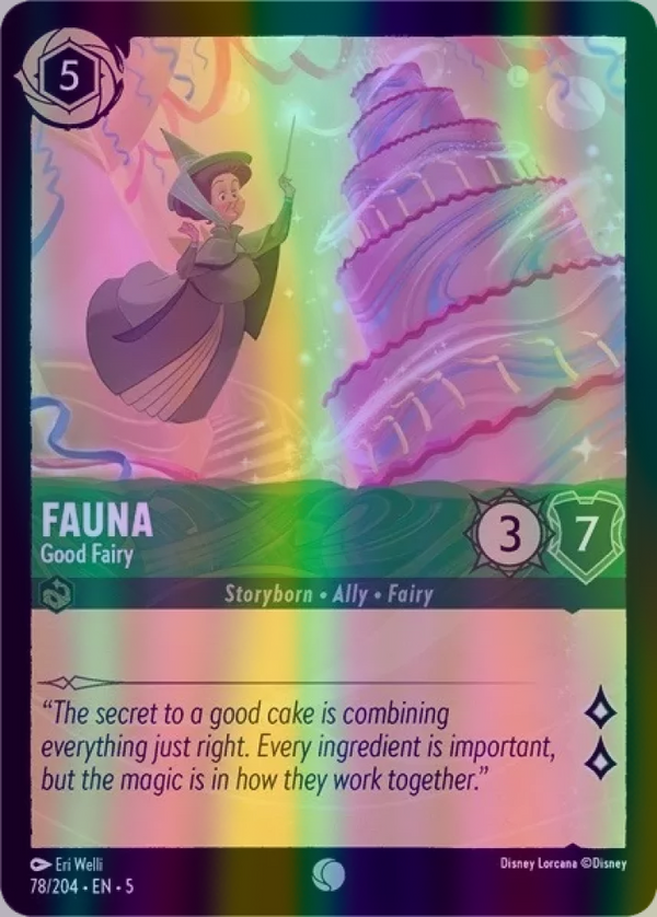 Fauna - Good Fairy (Shimmering Skies 078/204) Common - Near Mint Cold Foil