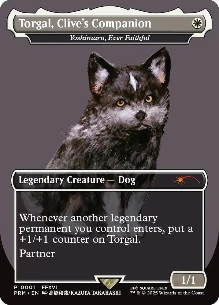 Torgal, Clive's Companion [ #0001 Yoshimaru, Ever Faithful ] (PRM-M)