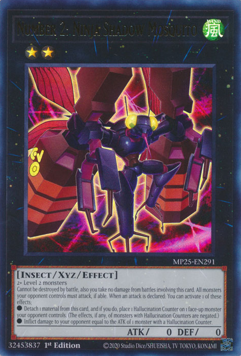 Number 2: Ninja Shadow Mosquito (MP25-EN291)