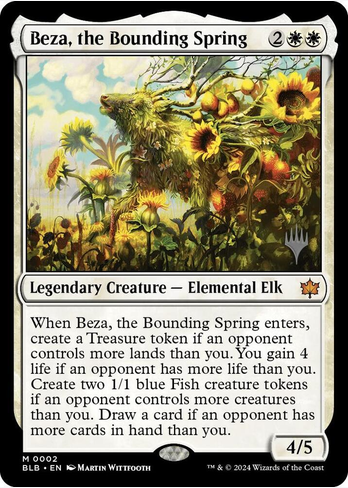 Beza, the Bounding Spring [#0002] (BLB-M-PP-FOIL)
