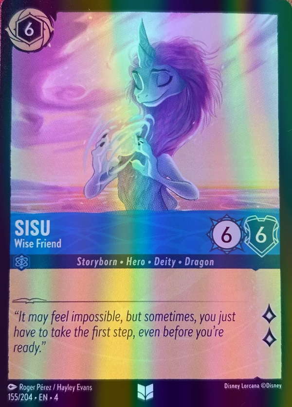 Sisu - Wise Friend (Ursula's Return 155/204) Uncommon - Near Mint Cold Foil