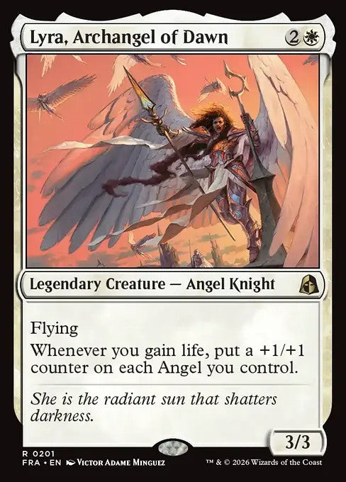 Lyra, Archangel of Dawn [ #0201 ] (FRA-R)