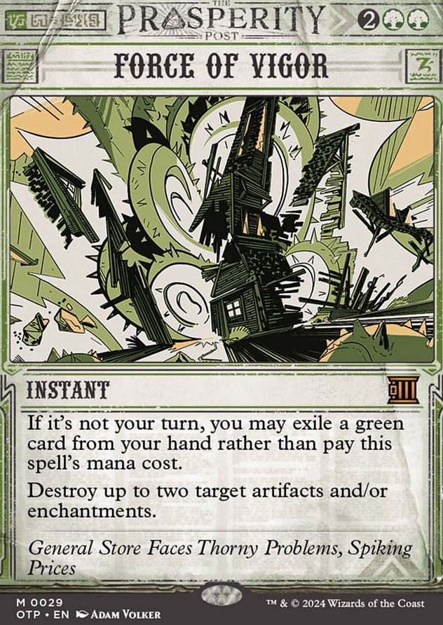 Force of Vigor [#0029 Showcase] (OTP-M-FOIL)