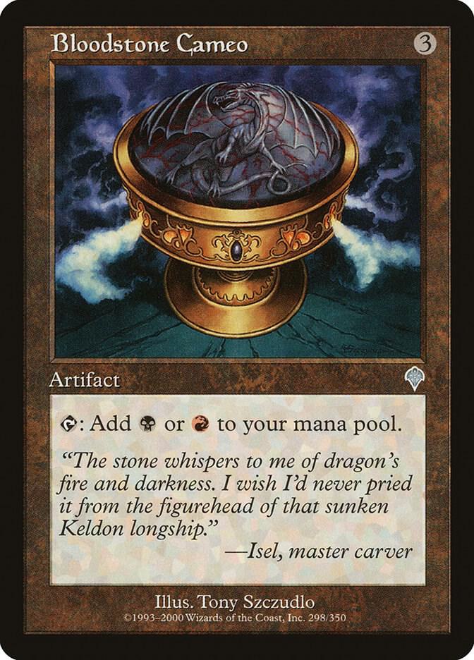 Bloodstone Cameo (INV-U-FOIL) Light Play