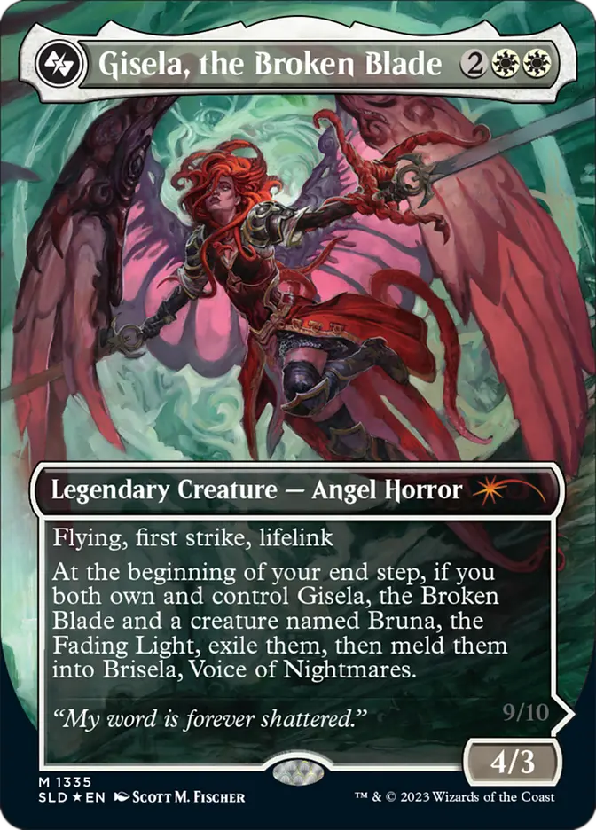 Gisela, the Broken Blade // Brisela, Voice of Nightmares  [#1335] [TOP] (SLD-R-FOIL)