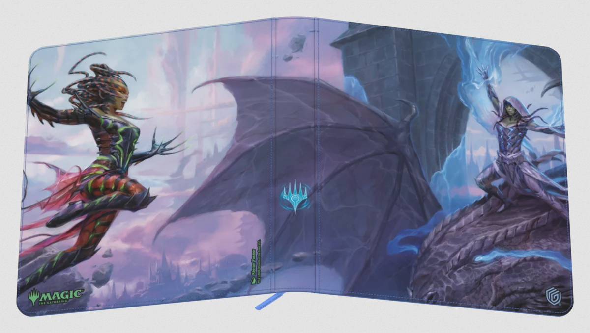 Ultimate Guard: Zipfolio 480 12 - Pocket XenoSkin - MTG: Reality Fracture - Vraska, Soul of Stone / Vraska, the Cutting Glare