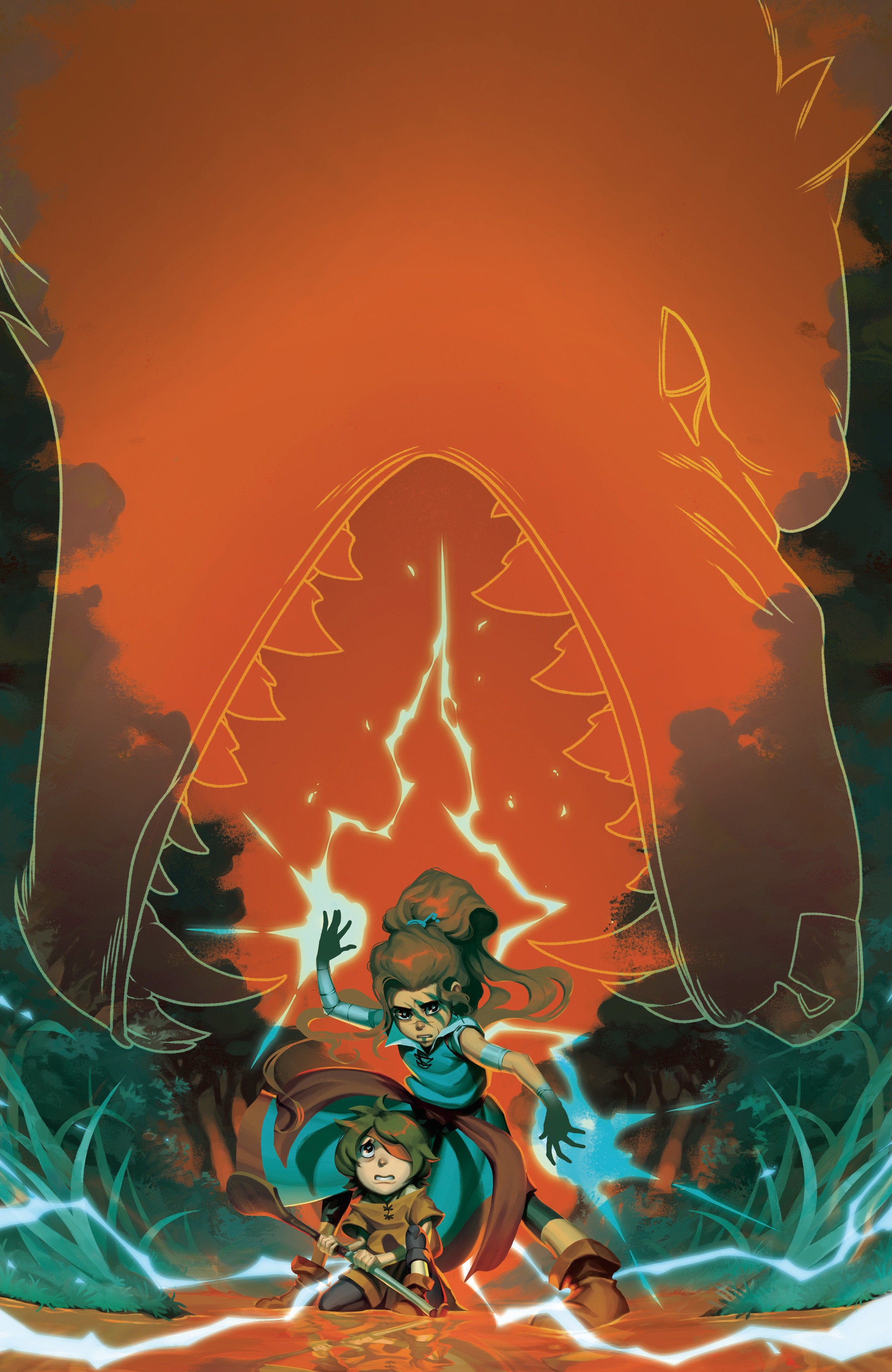 The Last Witch: Blood & Betrayal #1 D Unlockable Variant (Full Art, Glass)