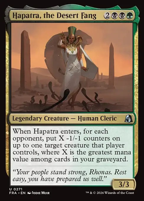 Hapatra, the Desert Fang [ #0271 ] (FRA-U)