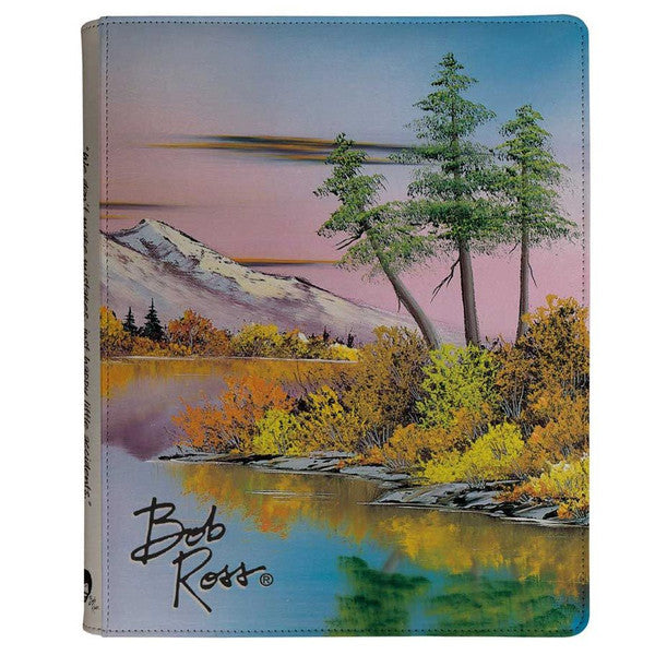 Ultra-PRO: 9-Pocket Zippered PRO-Binder - Bob Ross: Mighty Mountain (16529)