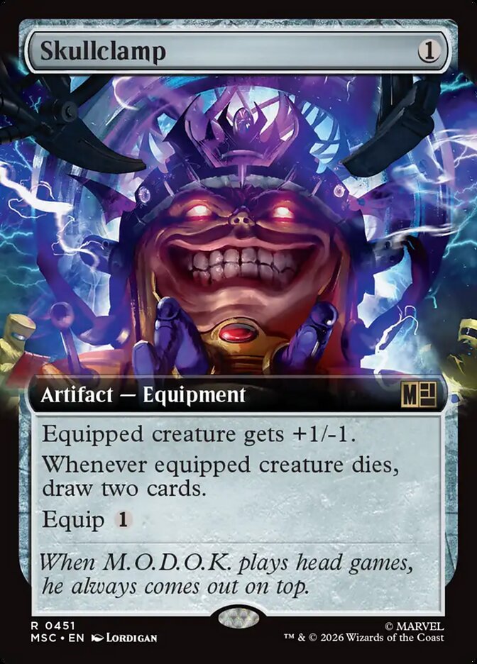 Skullclamp [ #0451 Extended Art ] (MSC-R)