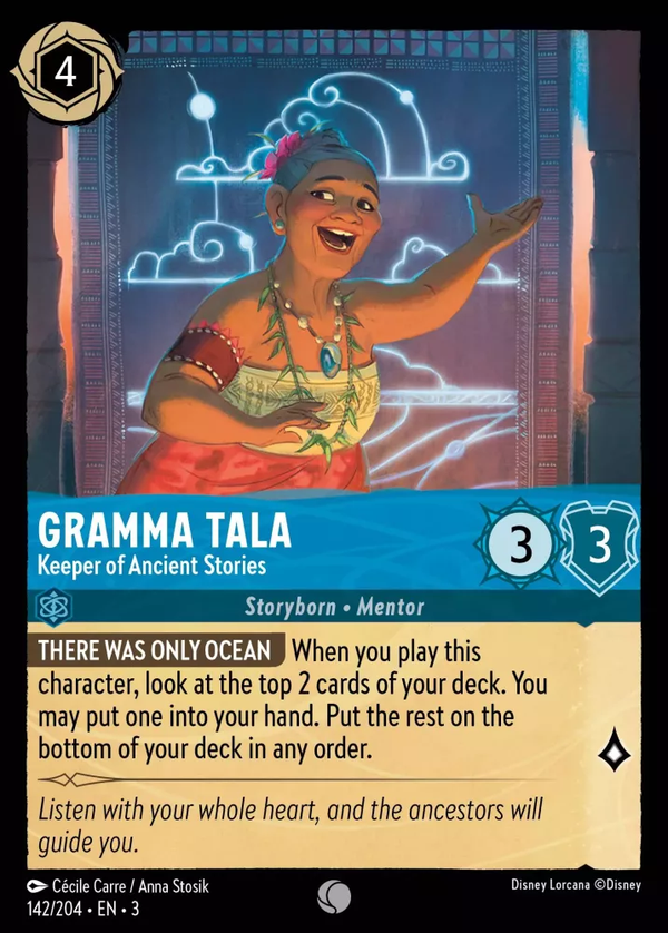 Gramma Tala - Keeper of Ancient Stories (Into the Inklands 142/204) Common - Near Mint