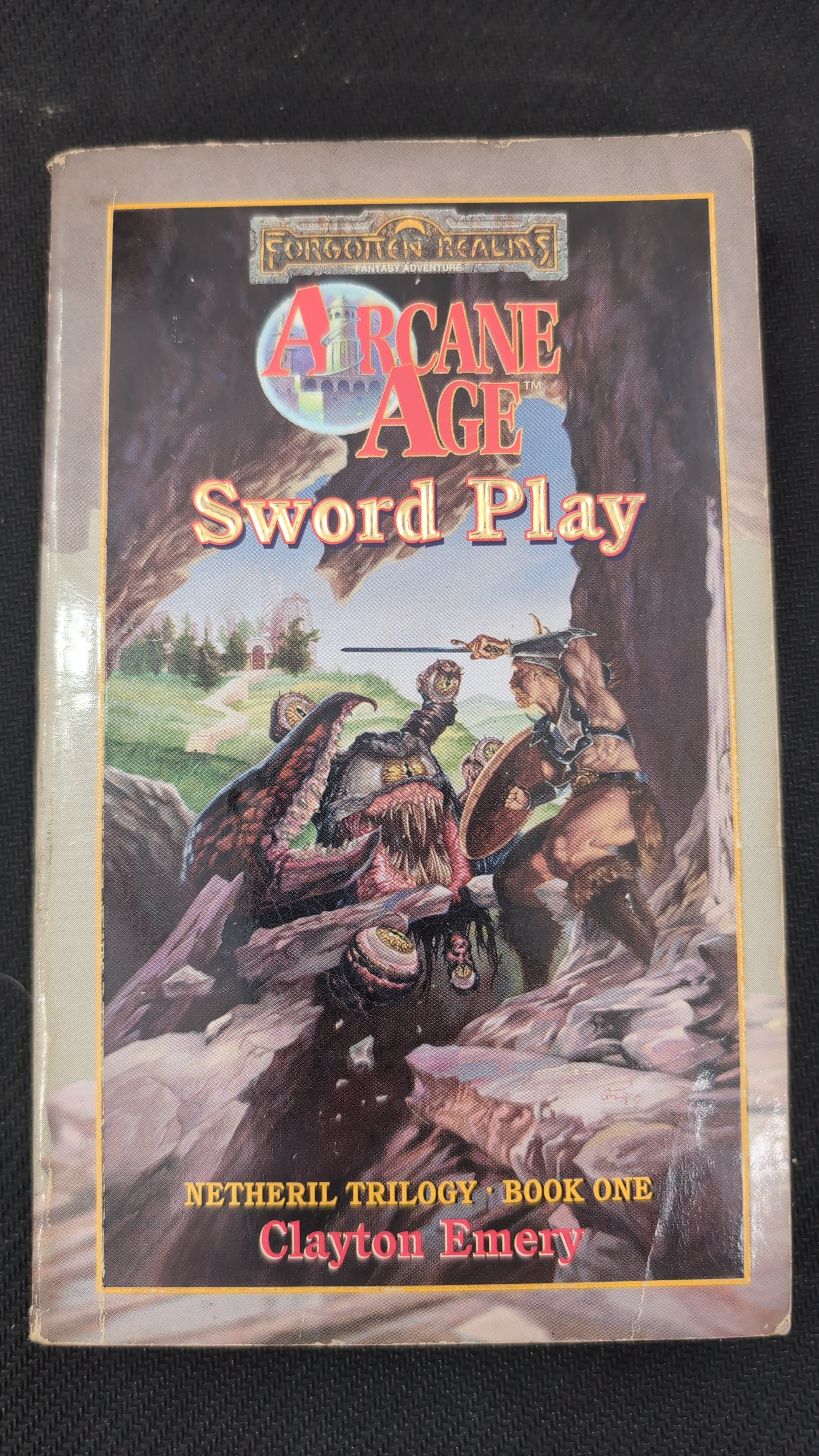 Forgotten Realms: Sword Play - Arcane Age Netheril Trilogy Book I [ Paperback ] (USED)