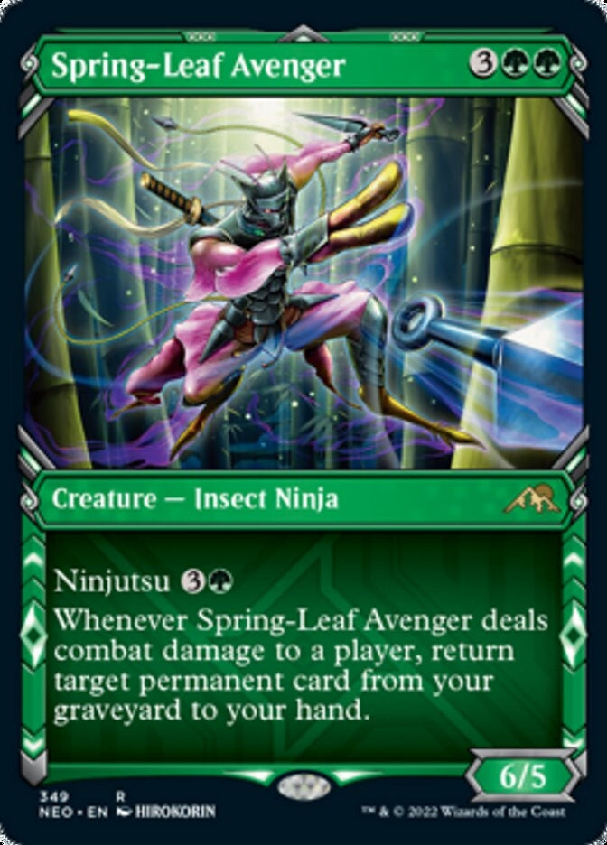 Spring-Leaf Avenger [ #349 Ninja Showcase ] (NEO-R)