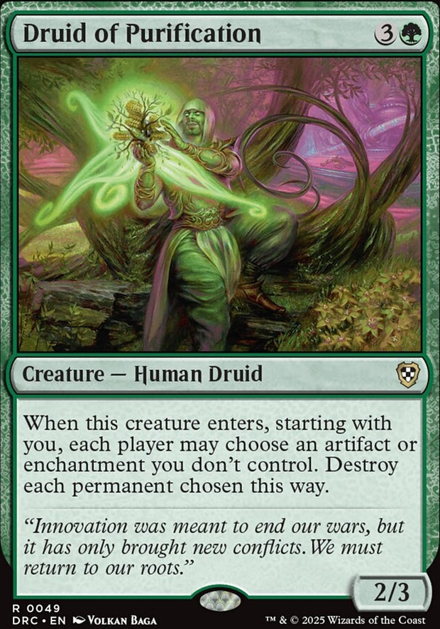 Druid of Purification [ #0049 ] (DRC-R)