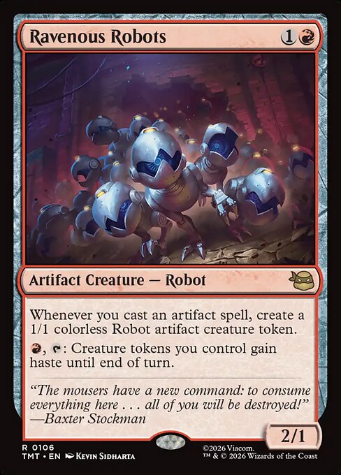 Ravenous Robots [ #0106 ] (TMT-R)