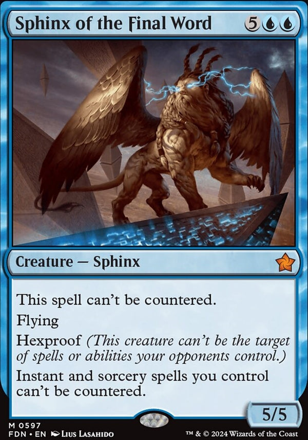 Sphinx of the Final Word [#0597 Starter Collection] (FDN-M)