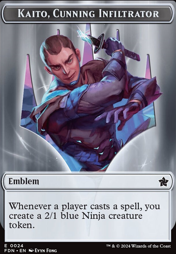 Kaito, Cunning Infiltrator [#0024] (E-FDN)