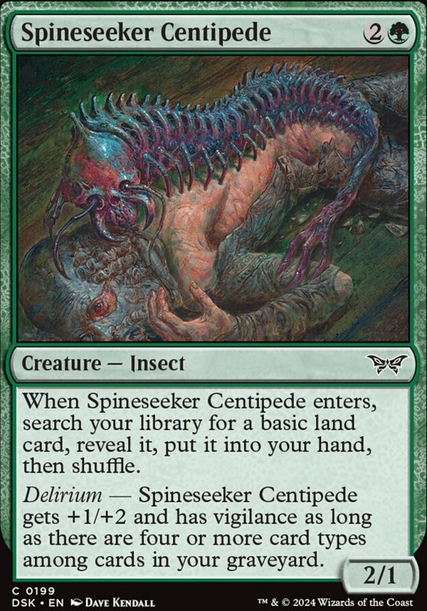 Spineseeker Centipede [#0199] (DSK-C-FOIL)