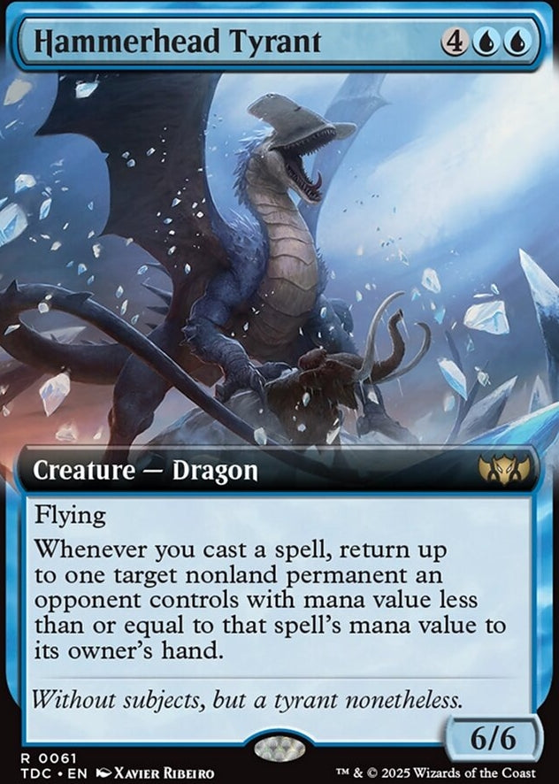 Hammerhead Tyrant [ #0061 Extended Art ] (TDC-R)
