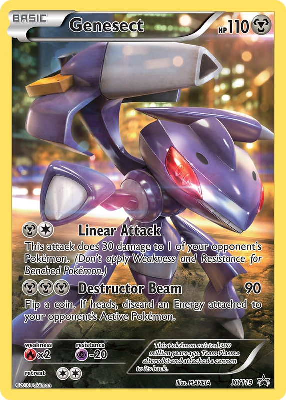 Genesect - XY119 (XY:PR) Promo - Damaged Holofoil