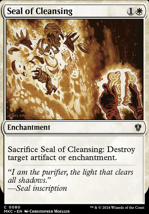 Seal of Cleansing [#0080] (MKC-U)