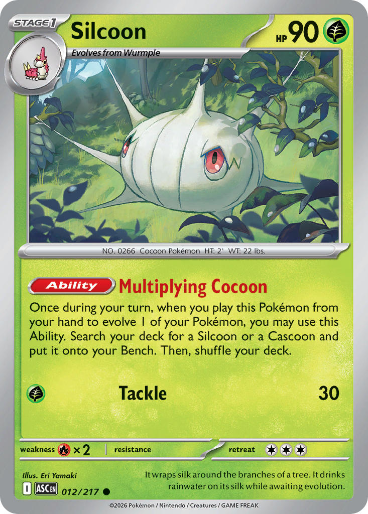 Silcoon - 012/217 (ASC) Common