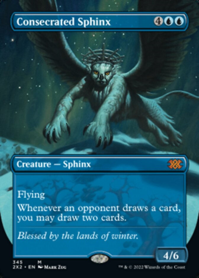 Consecrated Sphinx [#345 Alternate-Art Borderless] (2X2-M)