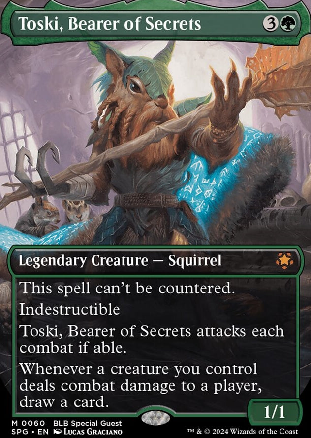 Toski, Bearer of Secrets [#0060] (SPG-BLB-M-FOIL)