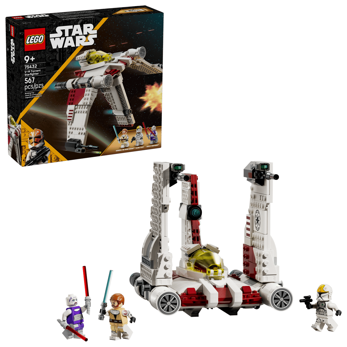 Lego: Star Wars - V-19 Torrent Starfighter (75432)
