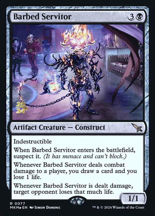 Barbed Servitor [#0077] (MKM-R-PRE)