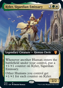 Kyler, Sigardian Emissary [ #0042 Extended Art ] (MIC-M)
