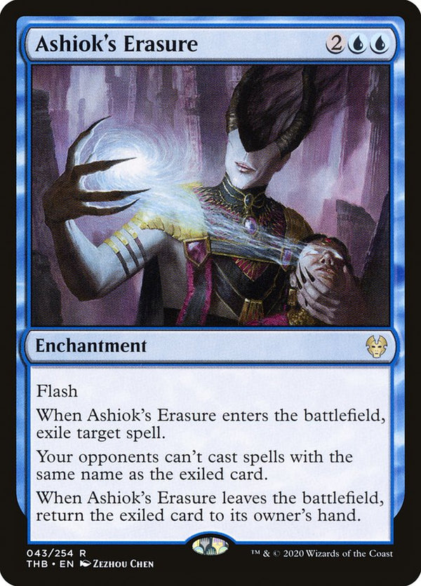 Ashiok's Erasure (THB-R-FOIL)