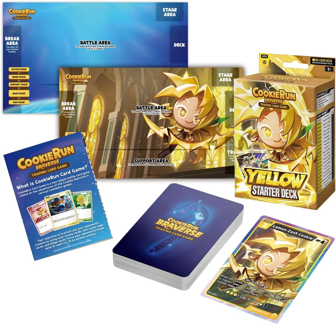 CookieRun TCG: Starter Deck - (ST2) Yellow