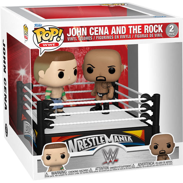 POP Figure Box Set: WWE - John Cena & The Rock (2 Pack)