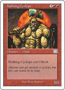 Hulking Cyclops (6ED-U)