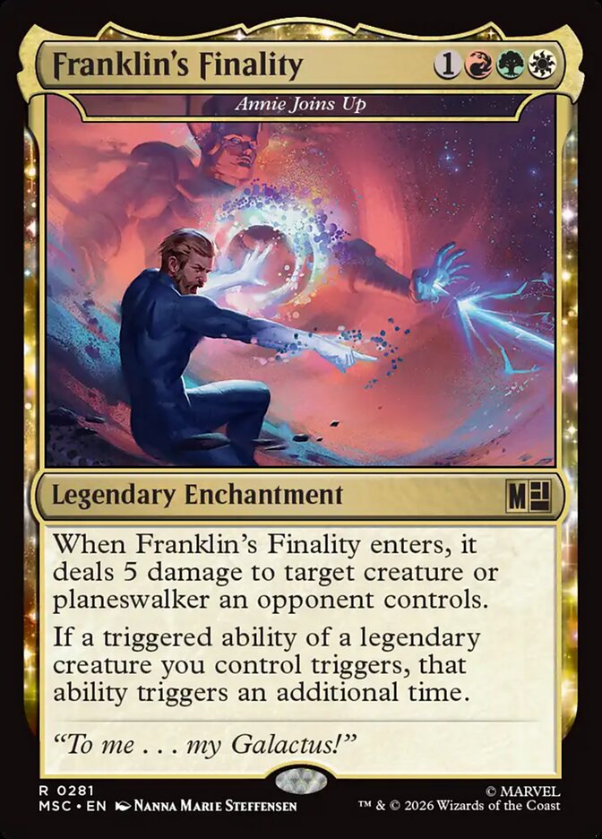 Franklin's Finality - Annie Joins Up [ #0281 Surge Foil ] (MSC-R)