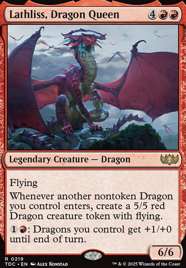 Lathliss, Dragon Queen [ #0219 ] (TDC-R)