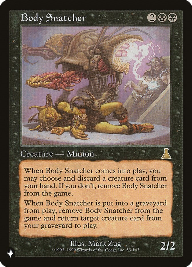 Body Snatcher (UDS-R-LIST)