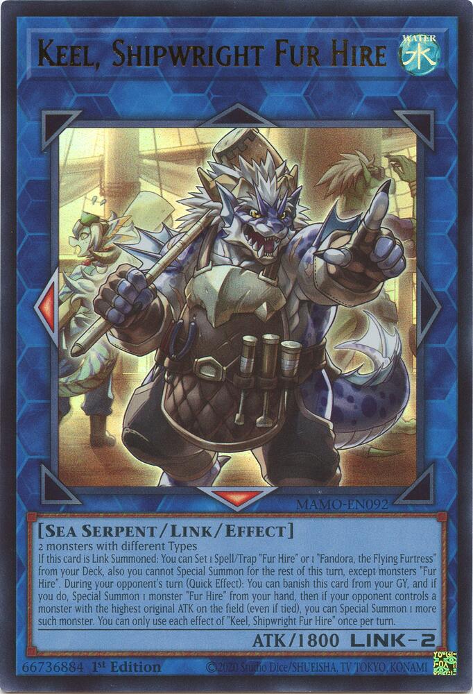 Keel, Shipwright Fur Hire (MAMO-EN092)