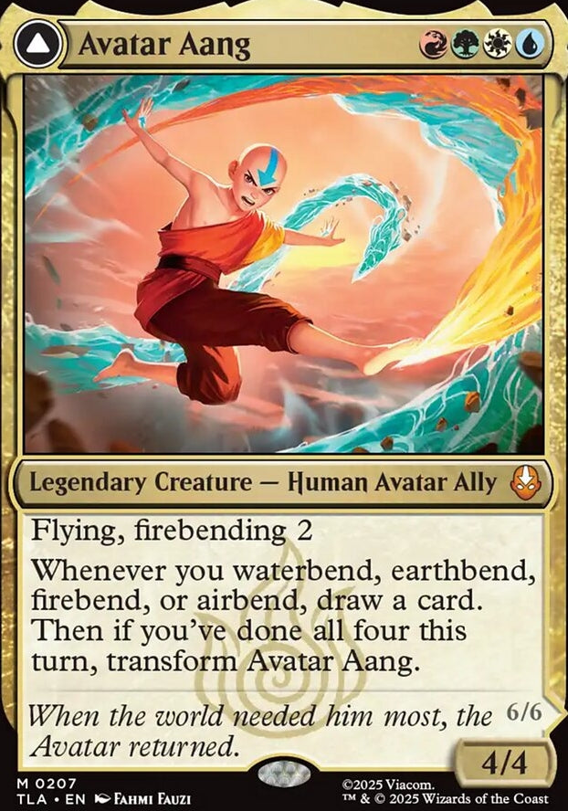 Avatar Aang // Aang, Master of Elements [ #0207 ] (TLA-M)