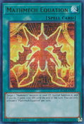 Mathmech Equation (BLMR-EN092) Ultra Rare - Near Mint 1st Edition