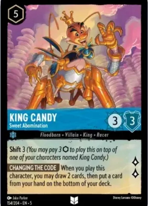 King Candy - Sweet Abomination (Shimmering Skies 154/204) Uncommon - Near Mint