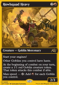 Howlsquad Heavy [ #0463 First Place Foil ] (DFT-R)