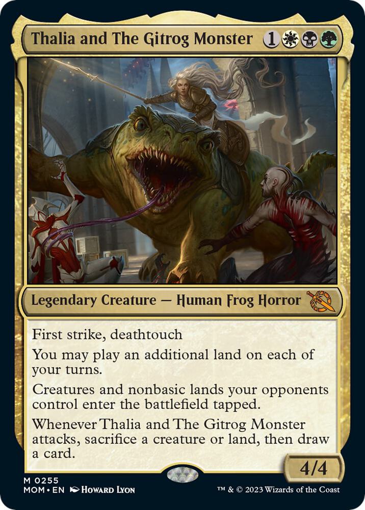 Thalia and The Gitrog Monster [#0255] (MOM-M) Light Play