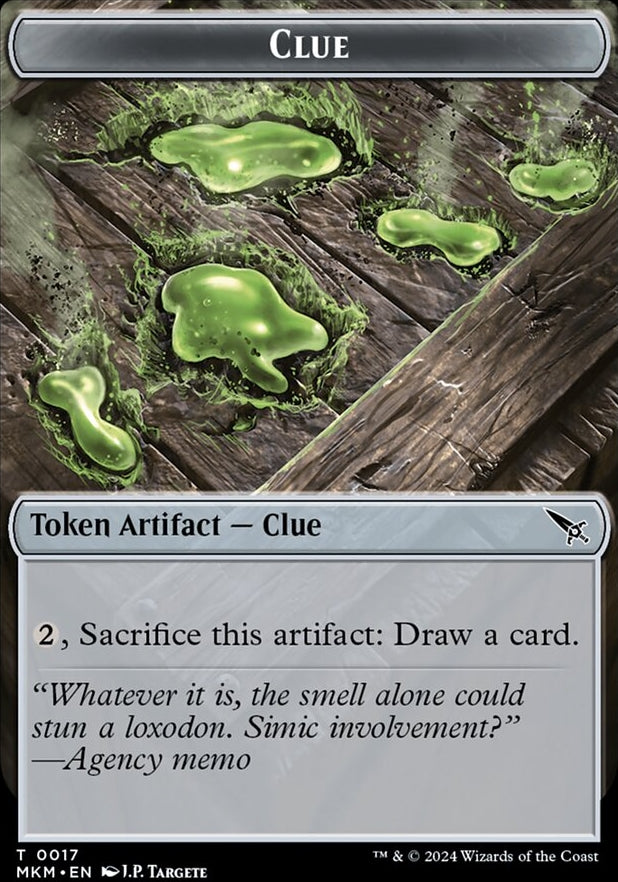 Clue [#0017] // Art Card [#0044] (MKM-T-FOIL)