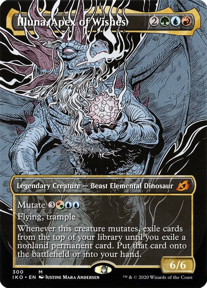 Illuna, Apex of Wishes [#300 Showcase] (IKO-M-) Foil Japanese