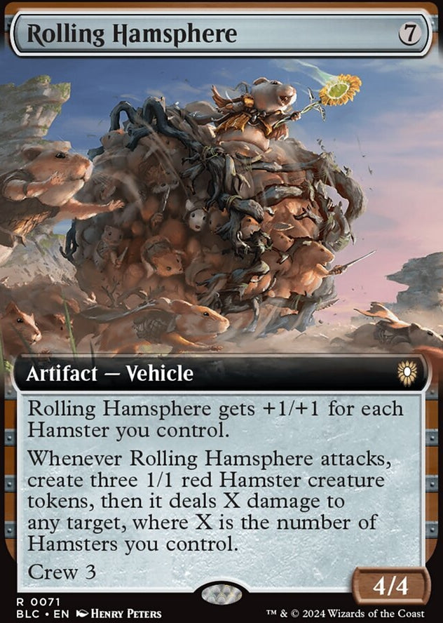 Rolling Hamsphere [#0071 Extended Art] (BLC-R)