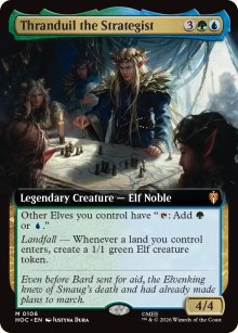 Thranduil the Strategist [ #0106 Extended Art ] (HOC-M)