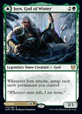 Jorn, God of Winter // Kaldring, the Rimestaff (KHM-R)